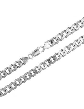 Ανδρική καδένα λαιμού ασημένια 925 gourmet D038788 D038788