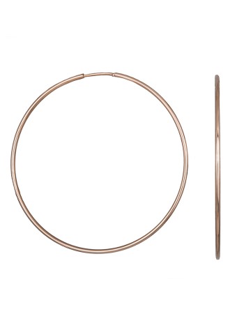 Ροζ gold κρίκοι 14Κ D50 D032504 D032504