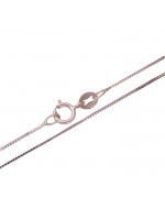 Γυναικεία ροζ gold 14Κ αλυσίδα λαιμού λουστρέ D054786 D054786