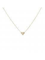 Γυναικείο κολιέ από χρυσό 14Κ mini heart D053345 D053345
