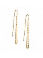 Σκουλαρίκια χρυσά κρεμαστά 14Κ διαμαντέ D046894 D046894