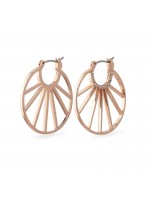 Σκουλαρίκια Cassie Rose Gold Plgrim 611934013 611934013