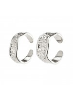 Ασημένιες μανσέτες Pilgrim Earrings Daniela 262116023 262116023