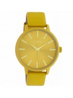 Γυναικείο ρολόι OOZOO Timepieces Mustard Yellow Leather Strap C10613 C10613