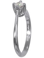 Μονόπετρο 18Κ με brilliant D018491 D018491