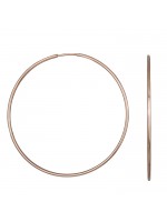 Ροζ gold κρίκοι 14Κ D50 D032504 D032504