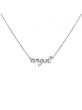 Κολιέ Angel λευκόχρυσο 14 Καρατίων D014989 D014989