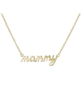 Χρυσό κολιέ "mommy" Κ9 D020443 D020443