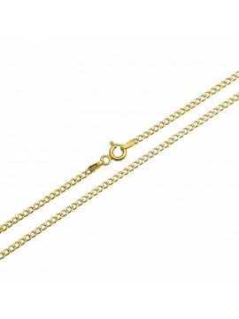 Χρυσή αλυσίδα λαιμού 14Κ κούφια 55cm D052447 D052447