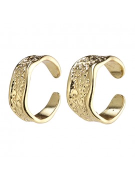 Επίχρυσες μανσέτες Pilgrim Earrings Daniela 262112023 262112023