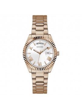 Γυναικείο ρολόι Guess Luna Rose Gold Stainless Steel Bracelet GW0308L3 GW0308L3