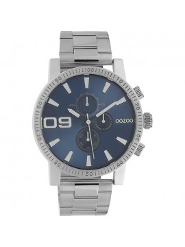 Ανδρικό OOZOO Timepieces Ρολόι Χρονογράφος με μεταλλικό μπρασελέ C10705