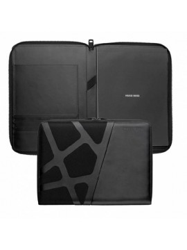 Ντοσιέ Hugo Boss A4 Craft Black Zip Folder HTA308A HTA308A