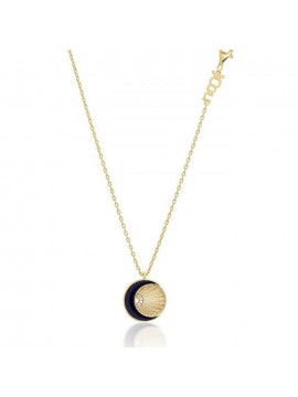 Γυναικείο επίχρυσο κολιέ 925 JCOU Sun and Moon JW901G1-03 JW901G1-03