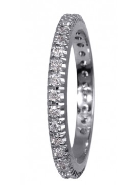 Γυναικείο δαχτυλίδι Diamond από λευκόχρυσο 18Κ D016150 D016150