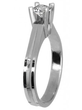 Μονόπετρο με διαμάντι D018632 D018632