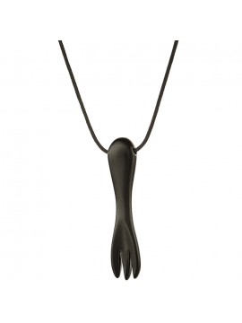 Κολιέ με μοτίφ Black Fork by Akis Petretzikis BAP2B BAP2B