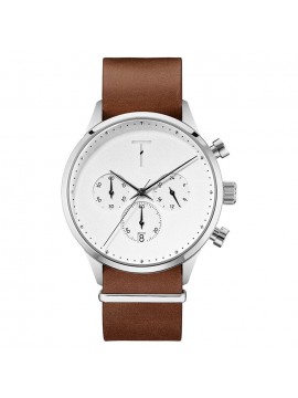Ρολόι ανδρικό Tylor Fly High brown leather strap TLAE002 TLAE002