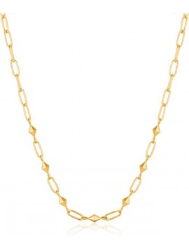 Επίχρυσο γυναικείο κολιέ 925 Ania Haie Heavy Spike N025-03G N025-03G