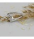 Γυναικείο δαχτυλίδι από λευκόχρυσο 18K με διαμάντι D055019 D055019