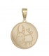 Παιδικό κρεμαστό από χρυσό 14Κ με το ζώδιο Αιγόκερως D042655 D042655