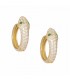 Σκουλαρίκια χρυσά πετράτα 14Κ snake D047340 D047340
