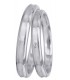 Λευκόχρυσες χειροποίητες βέρες Κ14 DBRS0907PL DBRS0907PL
