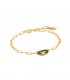 Βραχιόλι επίχρυσο Ania Haie 925 με Green σμάλτο B031-01G-G B031-01G-G