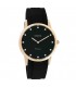Γυναικείο ρολόι OOZOO Crystals Black Rubber Strap C20179 C20179