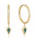Κρίκοι επίχρυσοι Ania Haie 925 Sparkle Drop Pendant E041-05G-G E041-05G-G