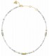 Επίχρυσο κολιέ με πέτρες Χαολίτη Guess Stainless Steel JUBN03075JWYGWHT/U JUBN03075JWYGWHT/U