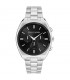 Ρολόι ανδρικό Trussardi Metropolitan Stainless Steel με μαύρο καντράν R2453159002 R2453159002