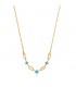 Γυναικείο κολιέ επίχρυσο Ania Haie 925 Turquoise N033-03G N033-03G