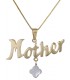 Γυναικείο κρεμαστό Mother 14Κ D010911 D010911