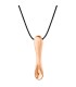 Κολιέ με μοτίφ Rose gold Spoon by Akis Petretzikis BAP1P BAP1P