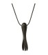 Κολιέ με μοτίφ Black Fork by Akis Petretzikis BAP2B BAP2B