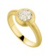 Honor Ring Circle Small natural diamonds SDP8YW SDR8YW