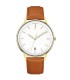 Γυναικείο ρολόι Tylor Deco Heart Brown Leather Strap TLAD003 TLAD003